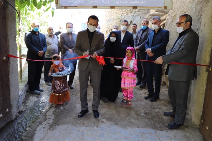 افتتاح یک واحد بوم‌گردی در روستای آق‌بلاغ شهرستان زنجان